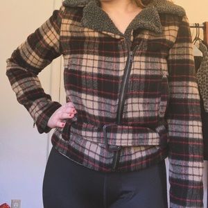 Forever 21 Plaid Jacket